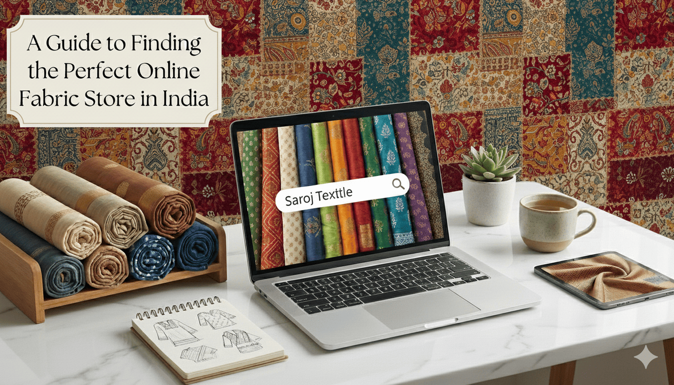 A Guide to Finding the Perfect Online Fabric Store in India