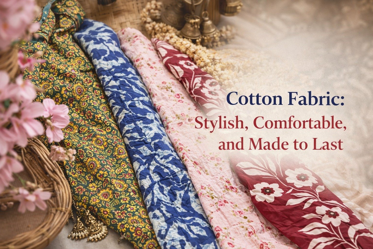 Cotton Fabric: Stylish, Comfortable, and Made to Last