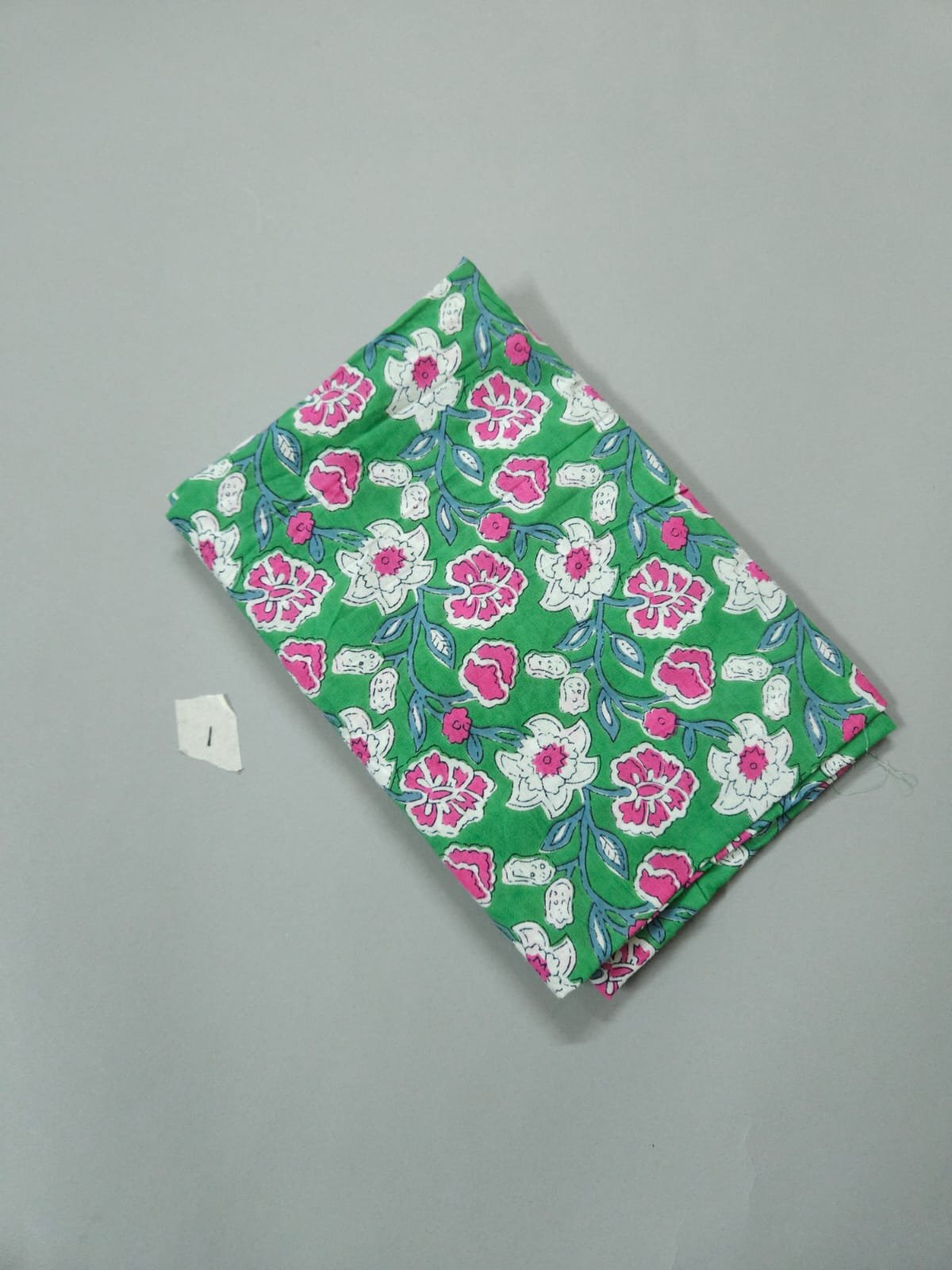 Pre Cut-1.00mtr, Jaipuri Cotton Fabric.
