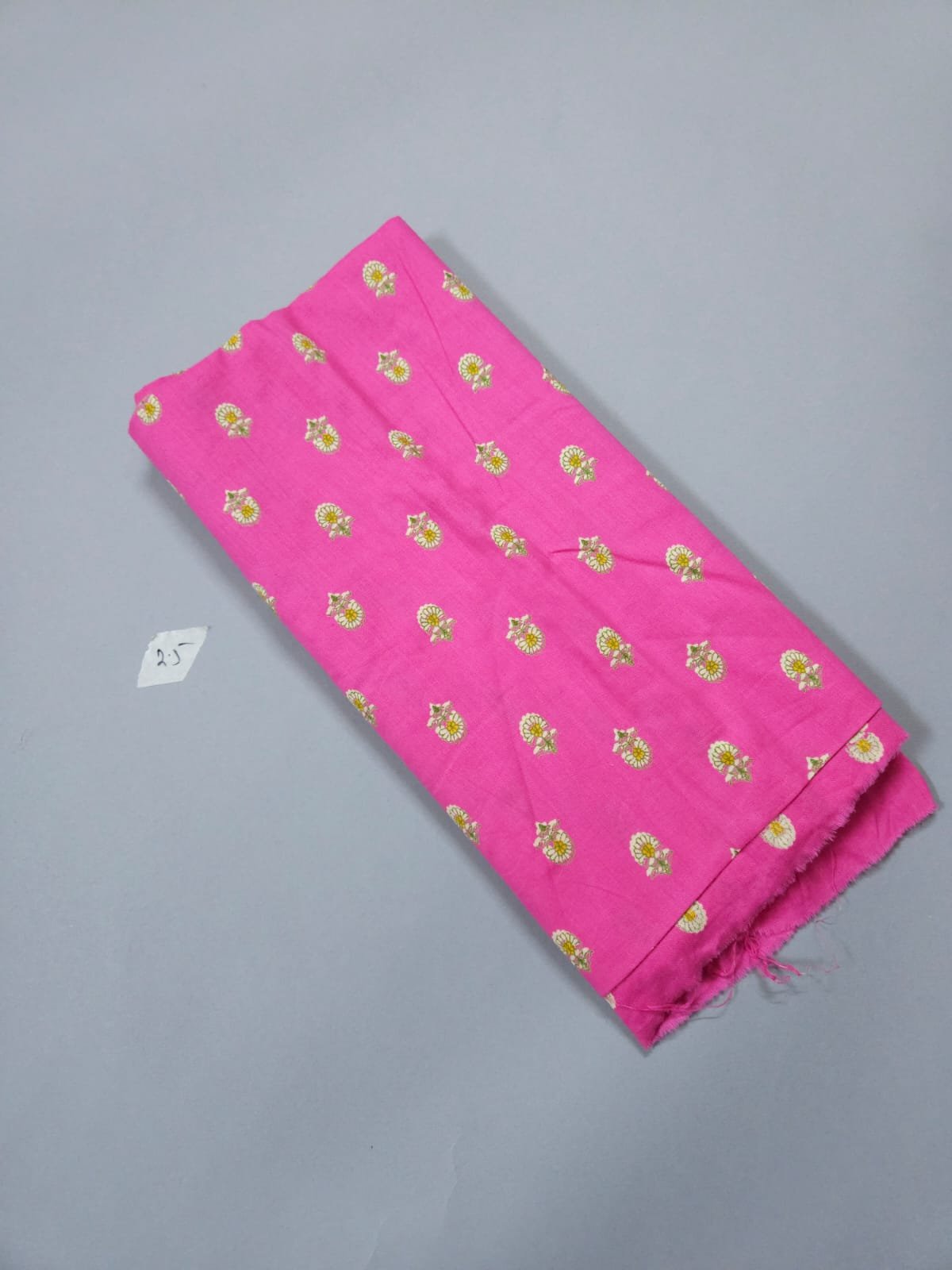 Pre Cut-2.50mtr, Jaipuri Cotton Fabric.