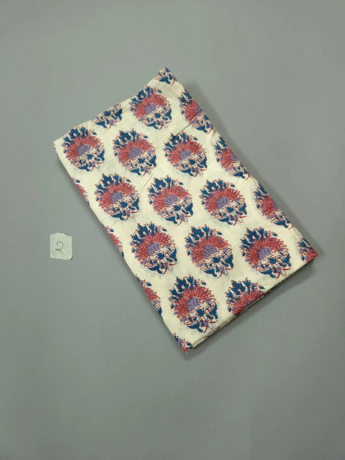 Pre Cut-2mtr, Jaipuri Cotton Fabric.