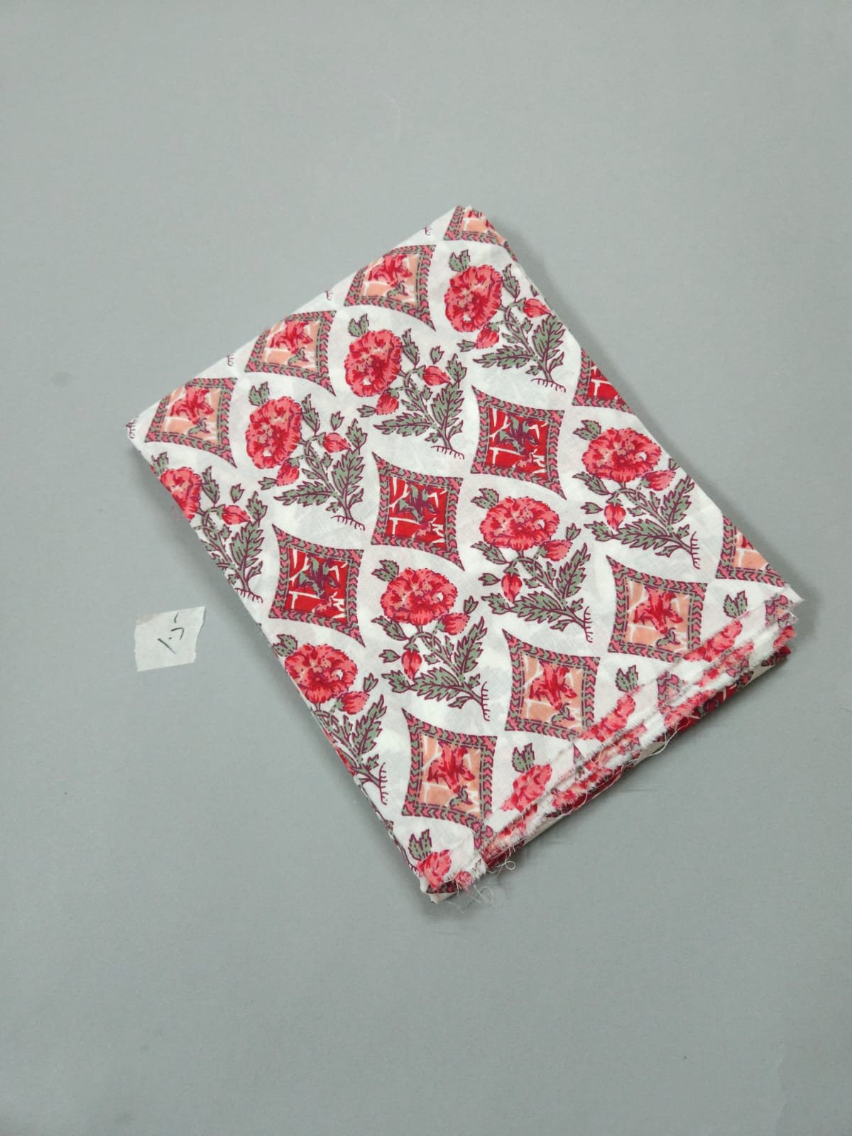 Pre Cut-1.50mtr, Jaipuri Cotton Fabric.