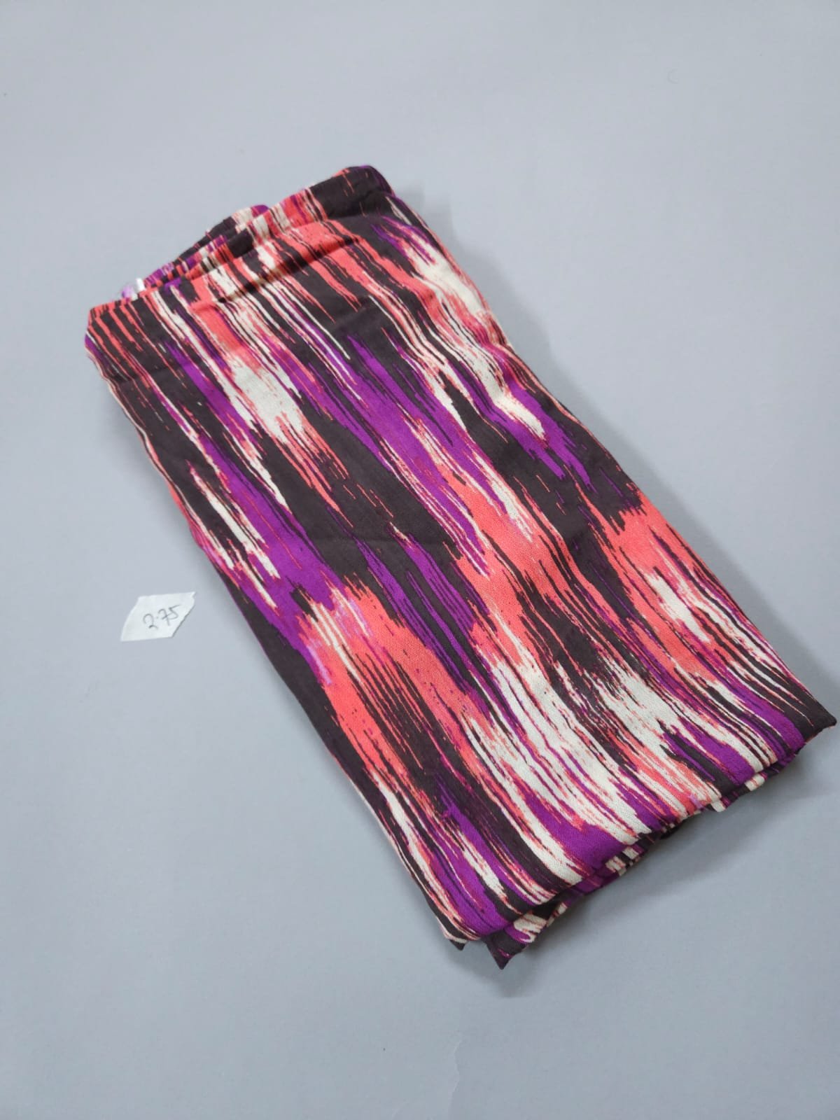 Pre Cut-2.75mtr, Jaipuri Rayon Crepe Fabric.