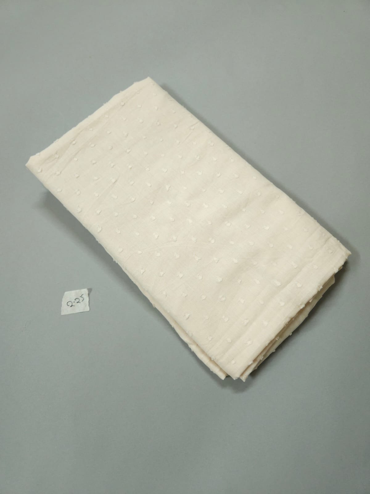 Pre Cut-2.25mtr, Jaipuri Cotton Dobby Fabric.