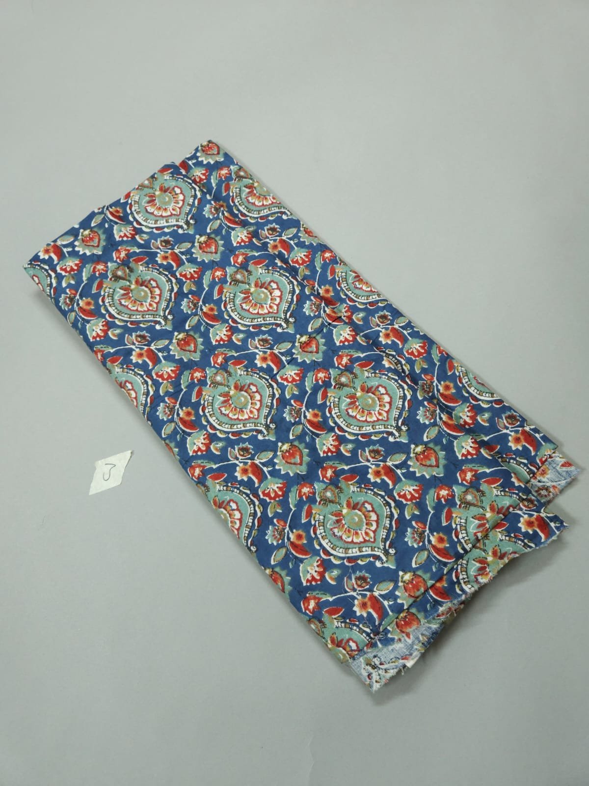 Pre Cut-1.00mtr, Jaipuri Cotton Fabric.