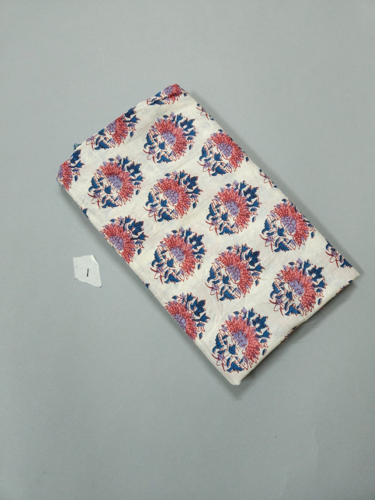 Pre Cut-1.00mtr, Jaipuri Cotton Fabric.