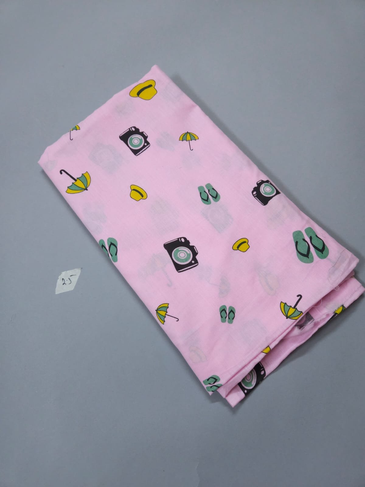 Pre Cut-2.50mtr, Jaipuri Cotton Fabric.