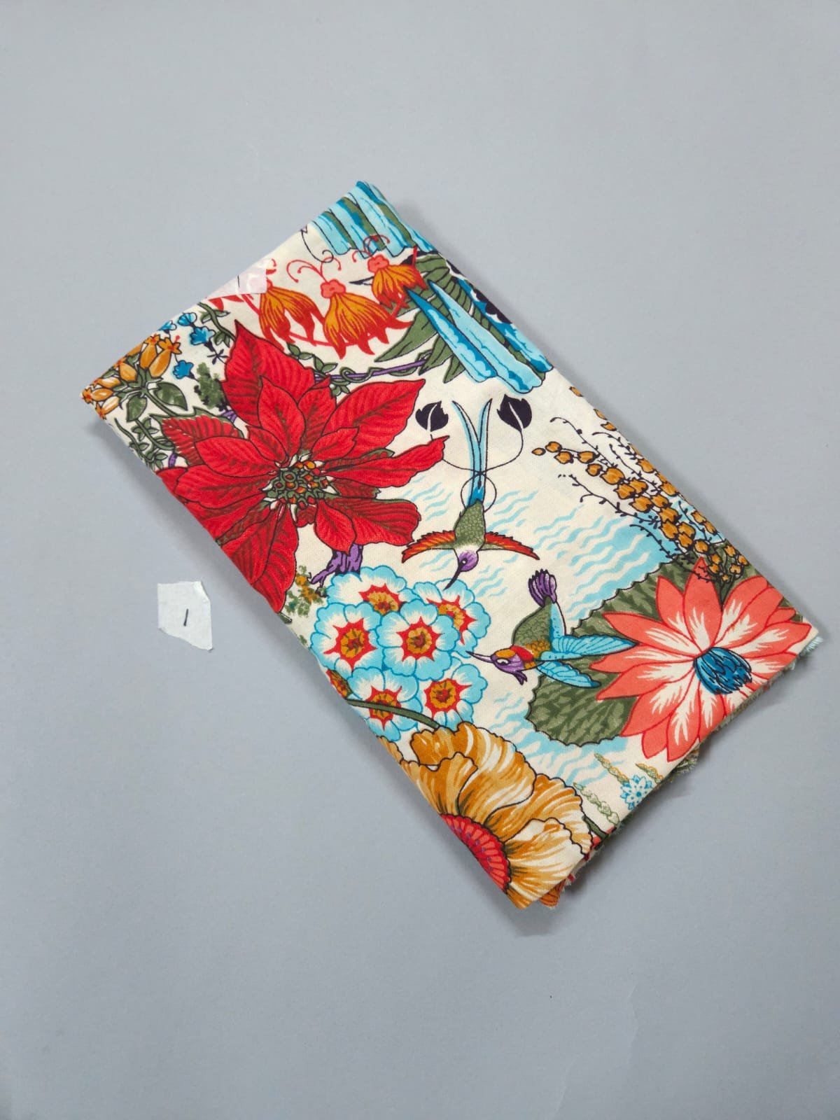 Pre Cut-1.00mtr, Jaipuri Cotton Fabric.