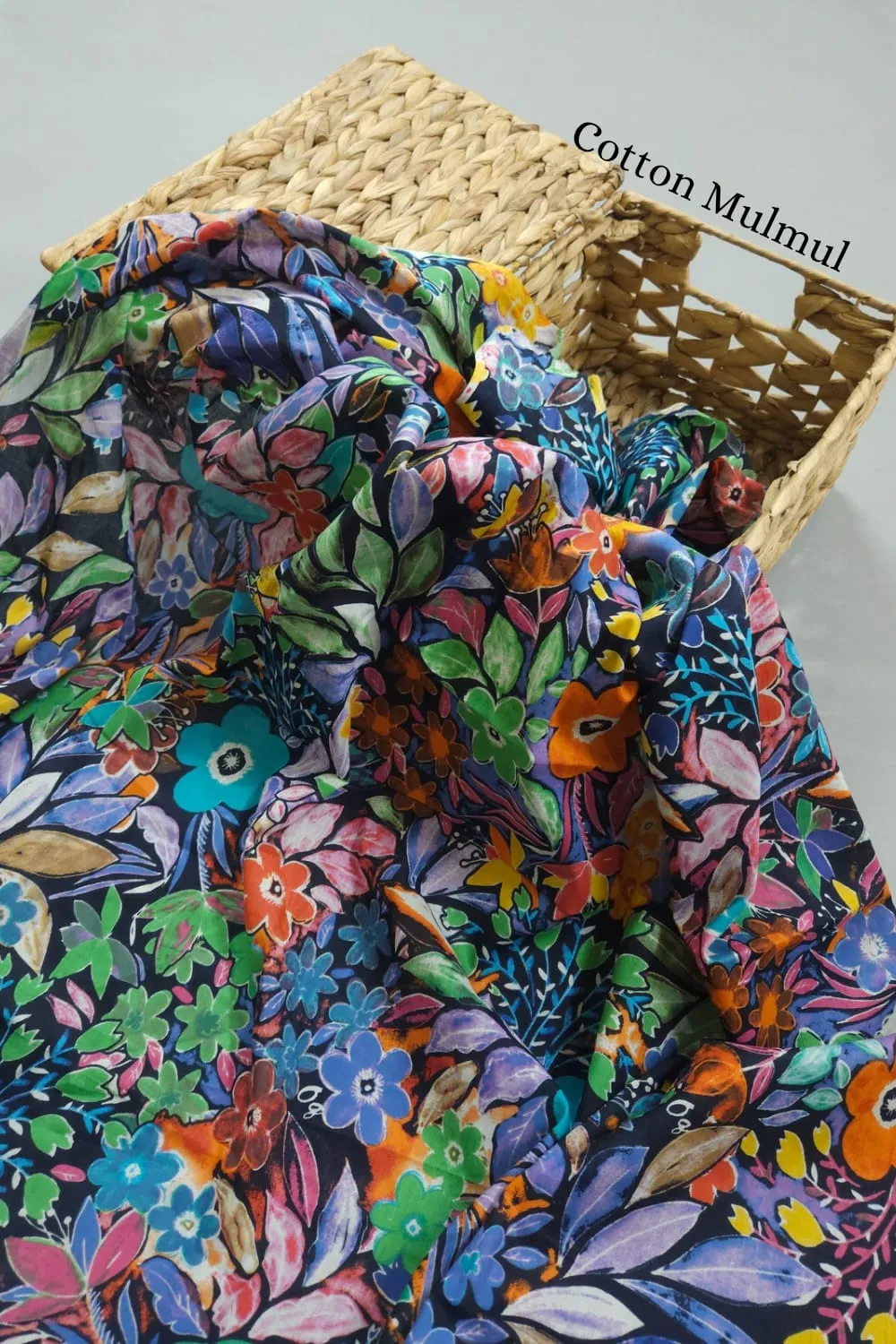 printed mulmul fabric online