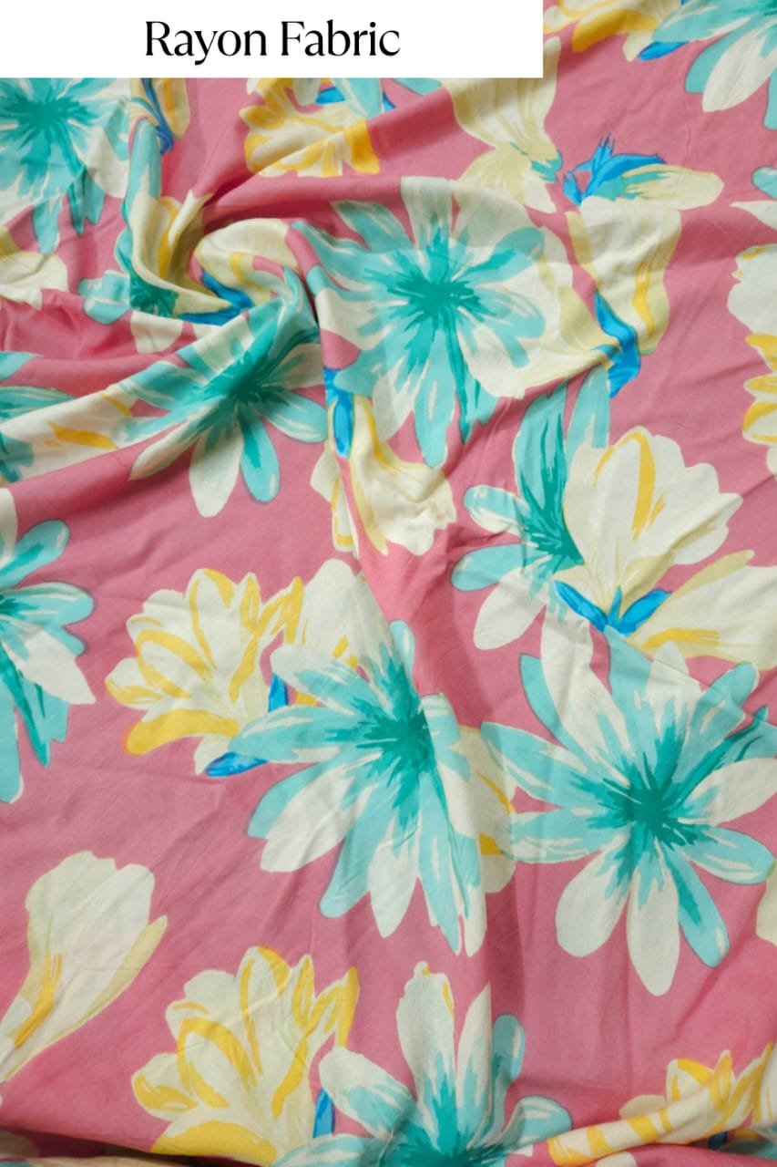 plain rayon fabric