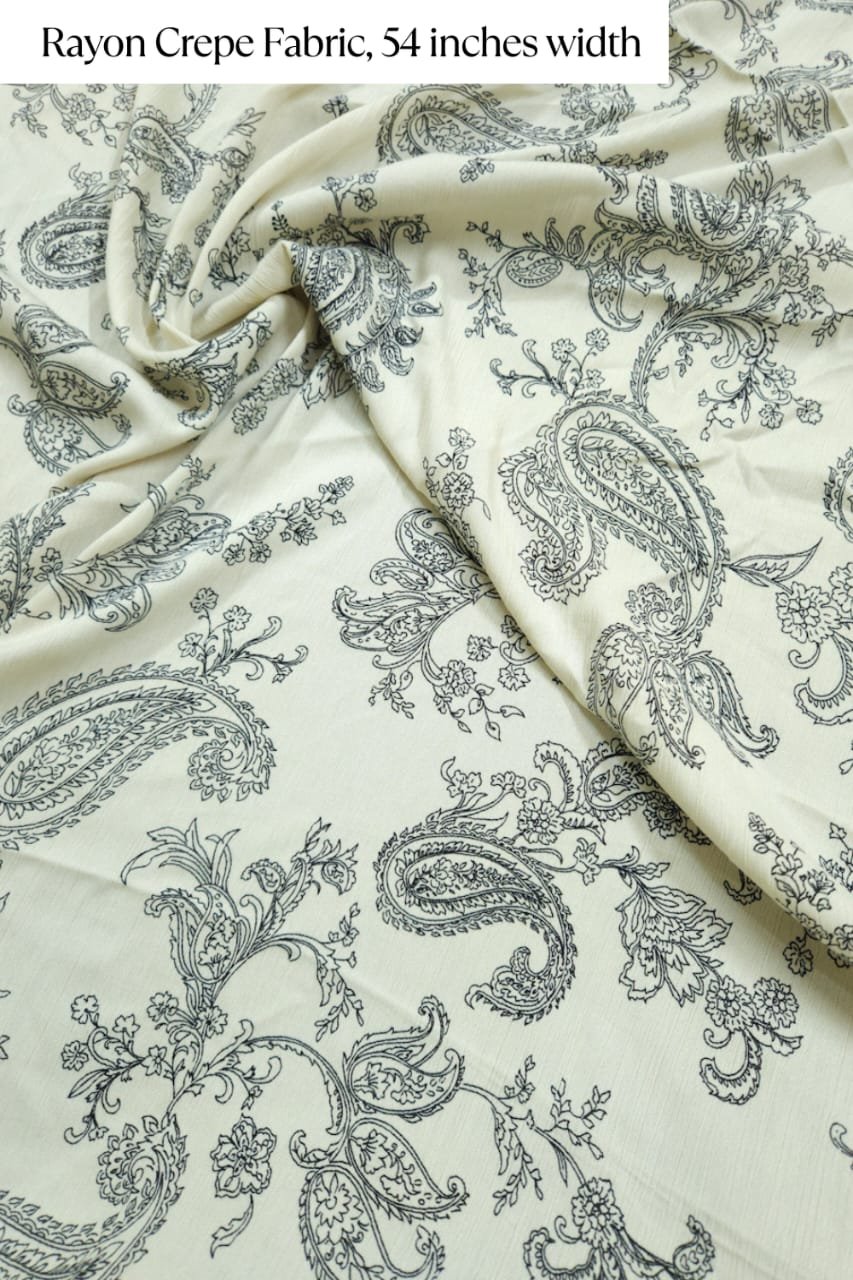 rayon crepe material