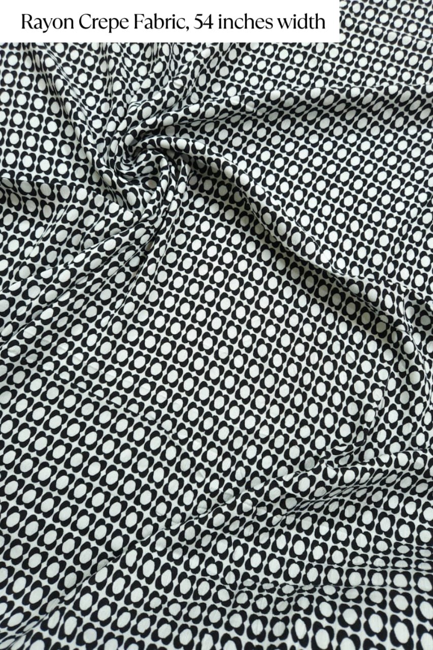 rayon crepe material